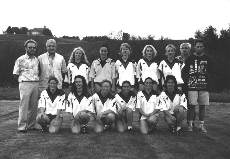 Korbballfrauen Meister Bezirksliga 1997
